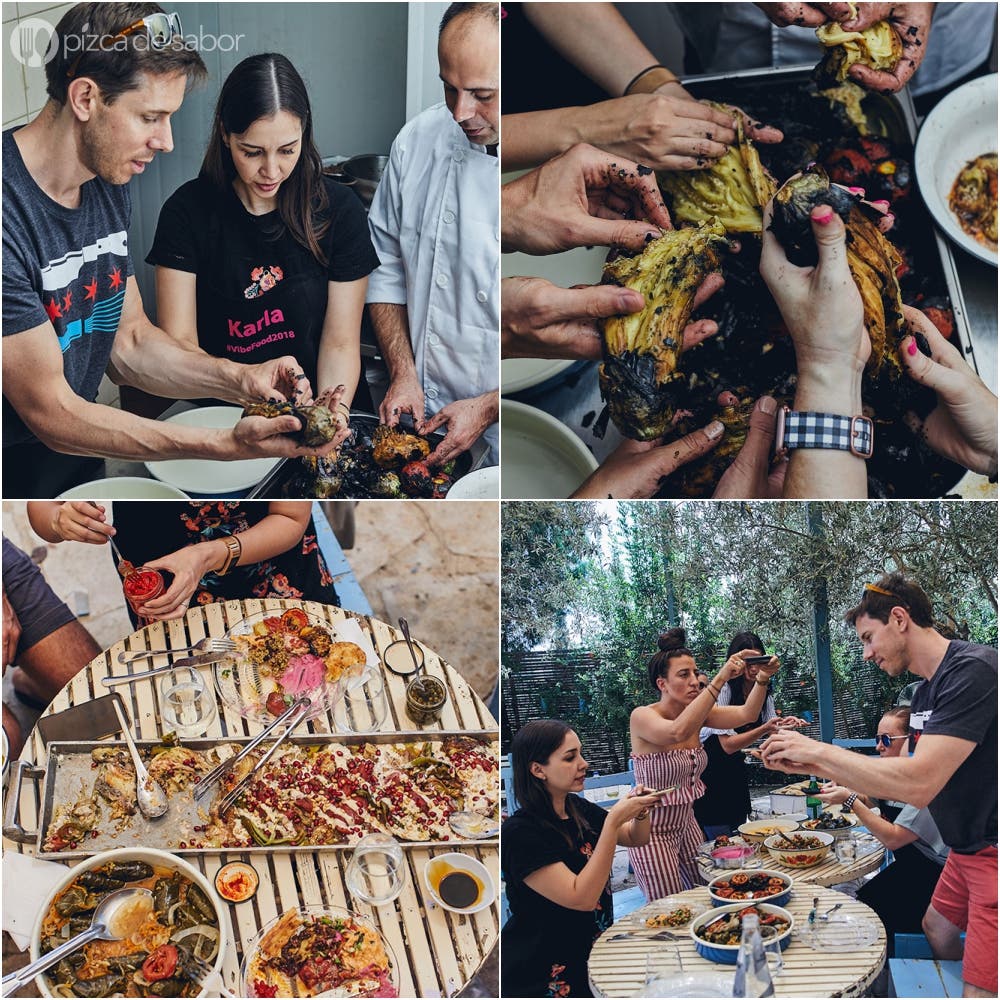 Kuřecí shawarma (můj způsob) 14 Vycestujte do Izraele (část 2) s Vibe Israel na Vibe Food Tour 2018 www.pizcadesabor.com