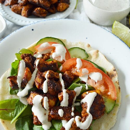 Kuřecí shawarma (můj způsob) 15 Snadné shawarma kuře a moje cesta www.pizcadesabor.com