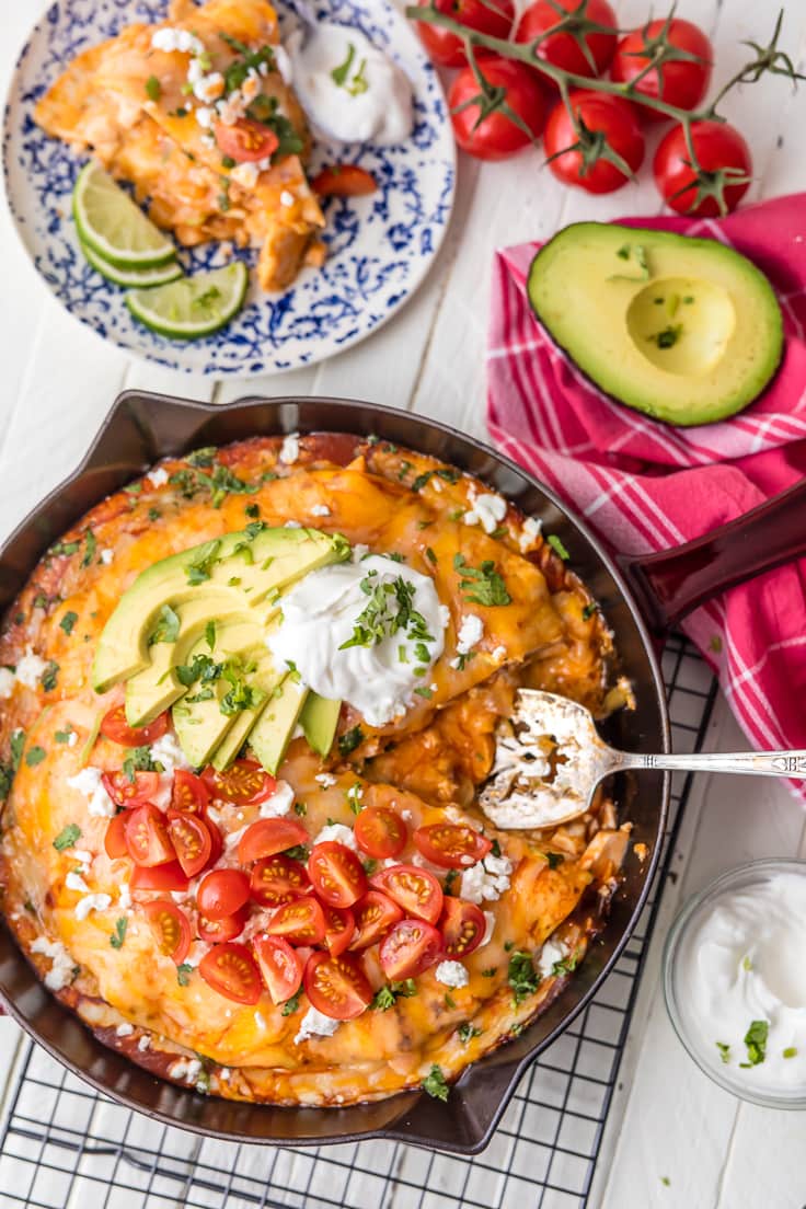 Kycklingform Enchilada