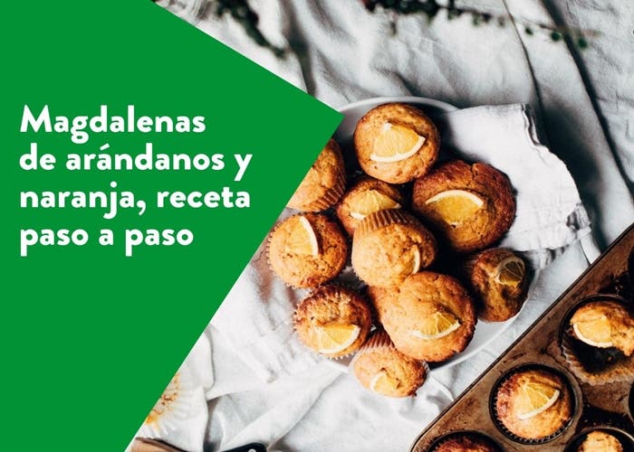 Borůvkové a pomerančové muffiny, recept krok za krokem 20 muffin