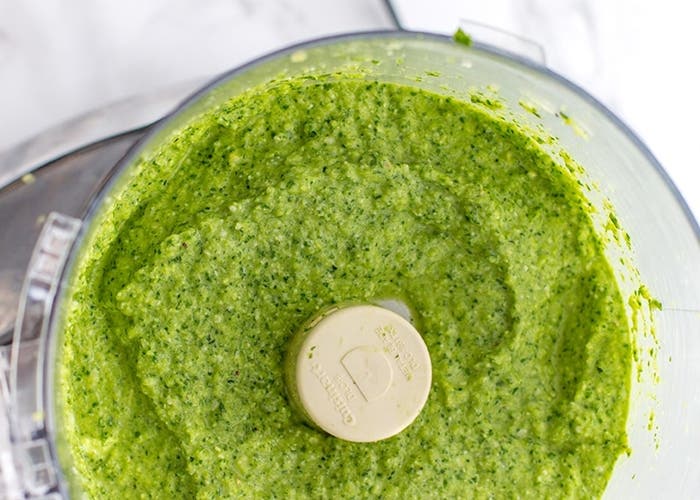 Cuketové pesto, krok za krokem recept 1 cuketové pesto