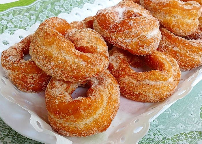 Domácí koblihy recept 1 Koblihy