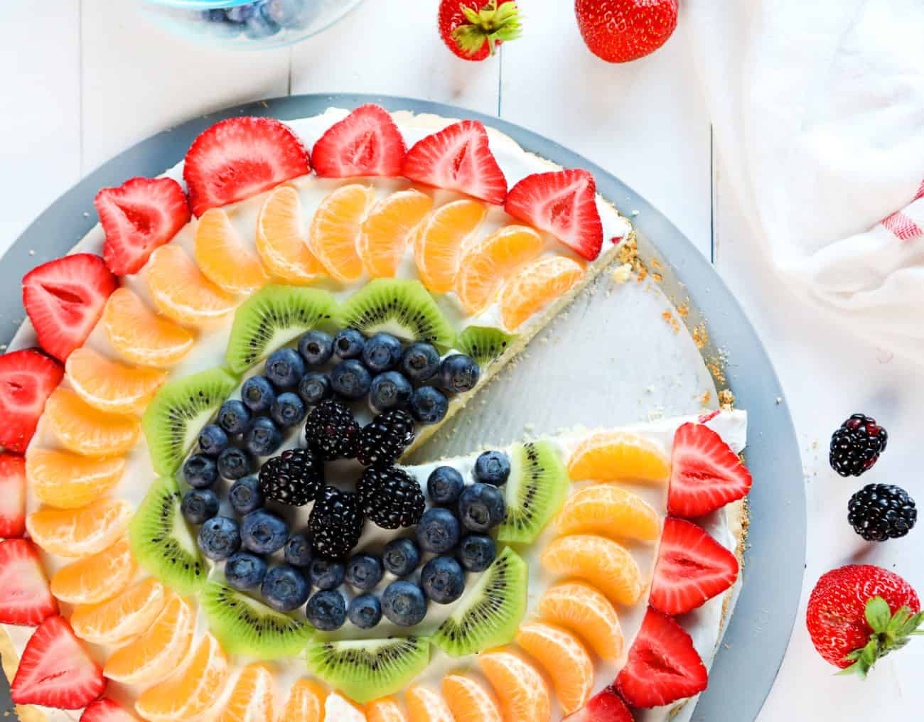 Fruit Pizza {Two Ways}