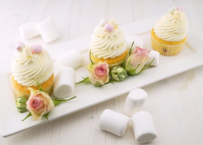 Košíčky z růžové vody, krok za krokem recept 1 Růžové vodní košíčky