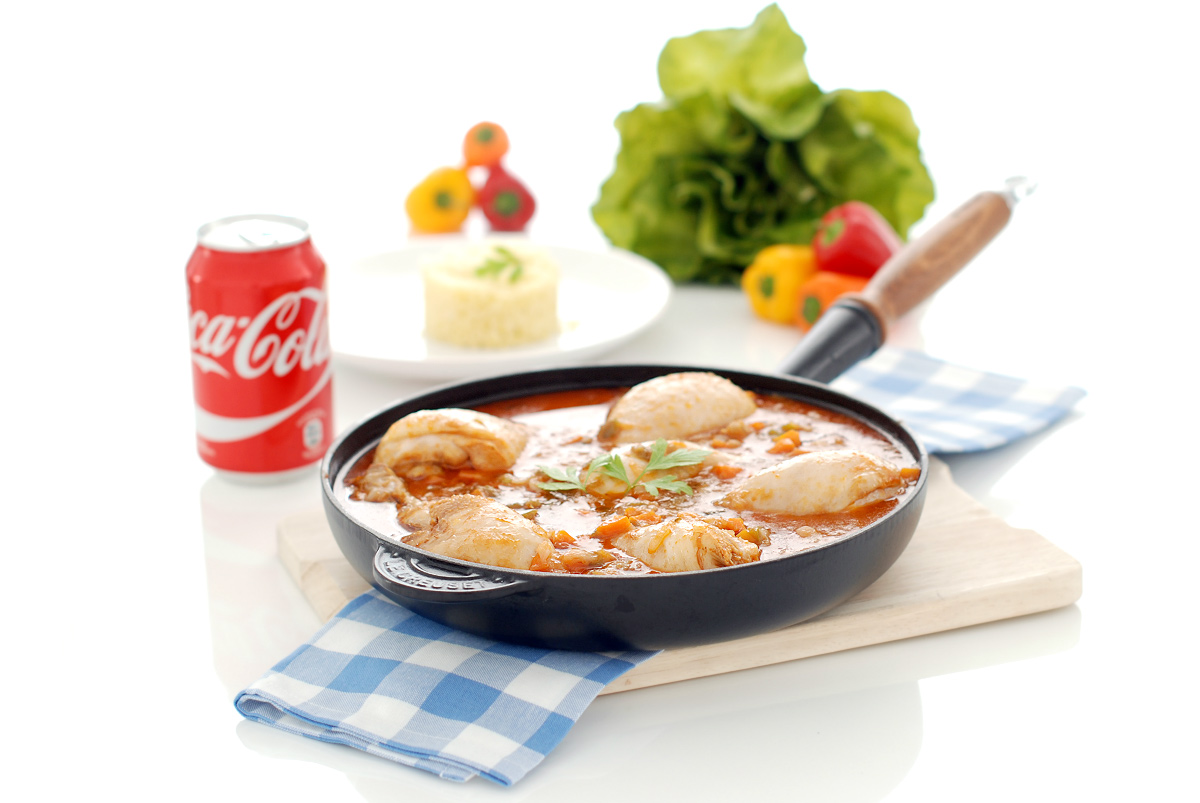 Kuřecí coca-cola s kuskusem 1 Kuřecí koks s kuskusem