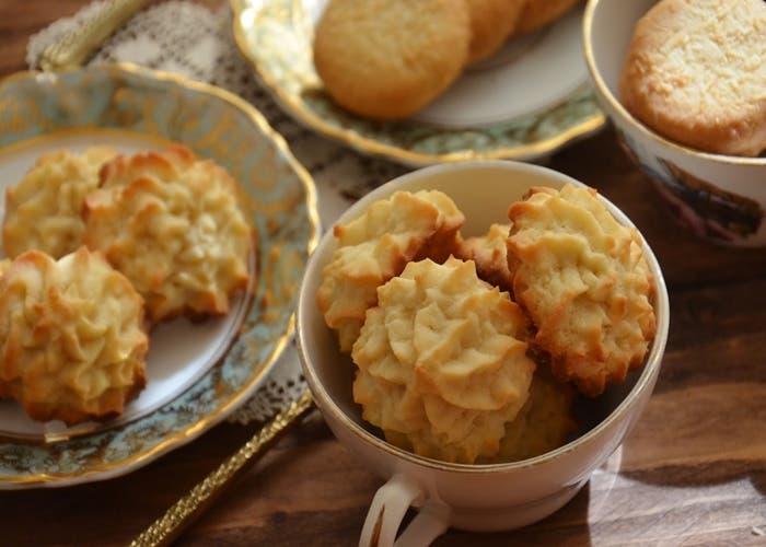 Medové a kondenzované mléčné sušenky, krok za krokem recept 1 Medové a kondenzované mléčné sušenky, krok za krokem recept