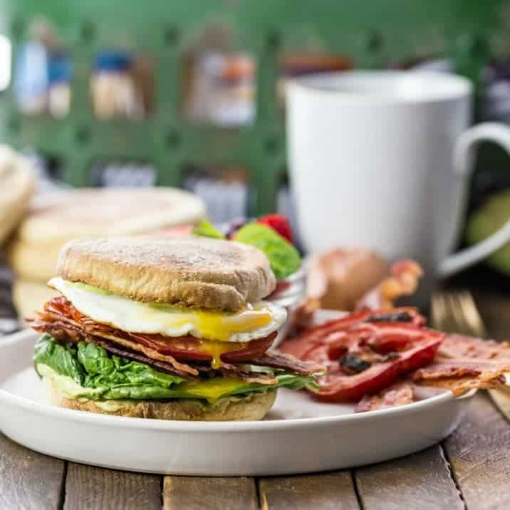 The Ultimate Breakfast BLT (Best Breakfast Sandwich Recipe)