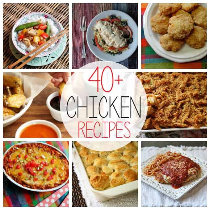 Si está buscando nuevas recetas de pollo, ¡pruebe algunas de esta lista! ¡Mis recetas de pollo incluyen salteado, pasta, guisos y mucho más!